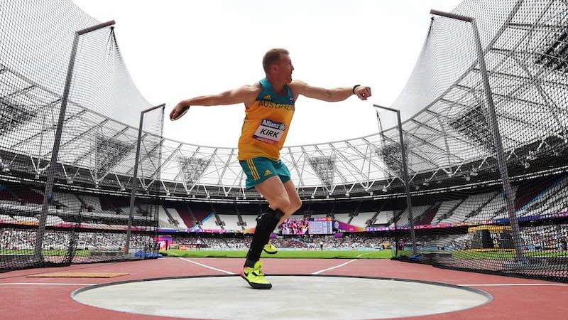 Daniel Kirk - London 2017 World Para-athletics Championships - Day 3 - Discus Daniel Kirk - London 2017 World Para-athletics Championships - Day 3 - Discus