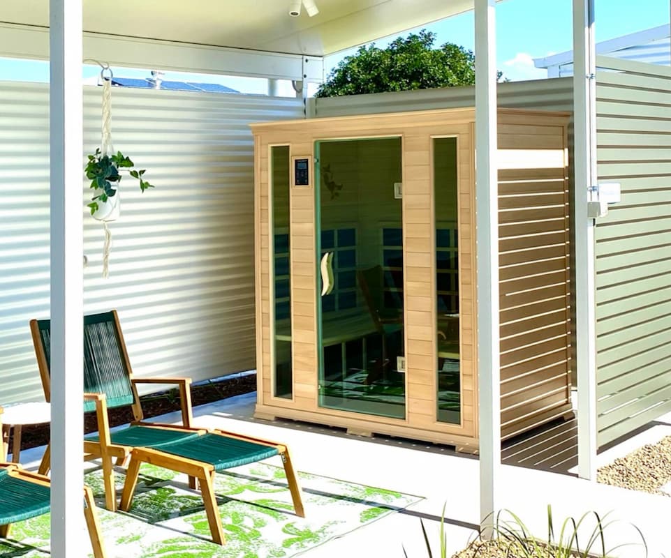 built-to-last Infrared Sauna Outdoors